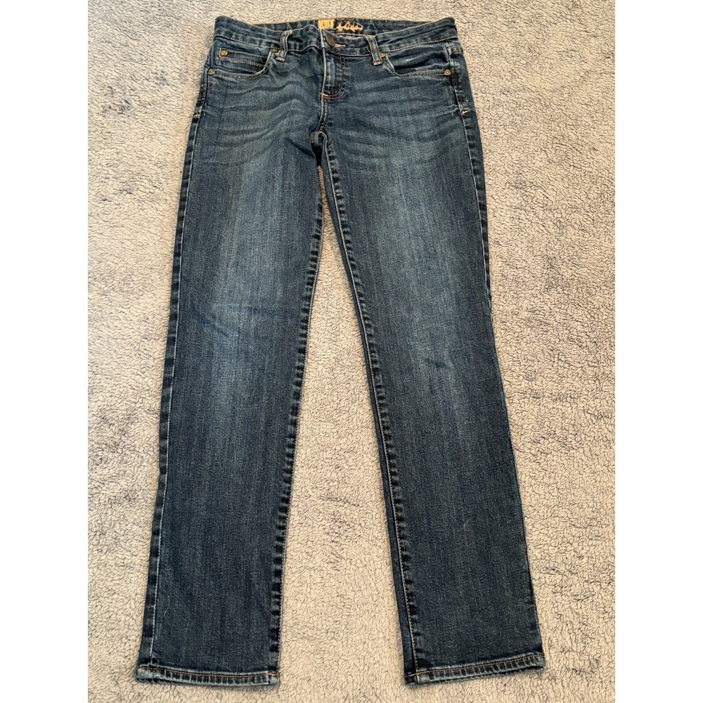 Kut From The Kloth Jeans Womens 4 Boyfriend Style Blue Denim Medium Wash